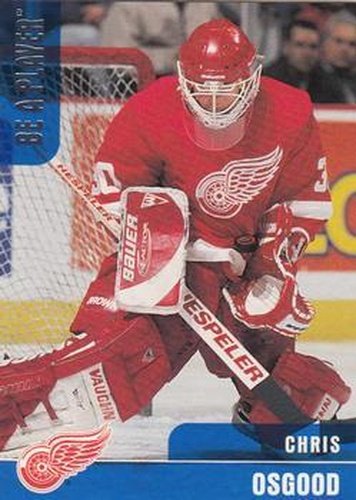 #135 Chris Osgood - Detroit Red Wings - 1999-00 Be a Player Memorabilia Hockey