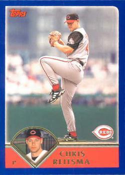 #135 Chris Reitsma - Cincinnati Reds - 2003 Topps Baseball