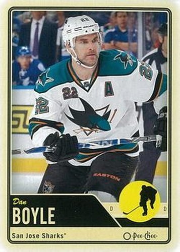 #135 Dan Boyle - San Jose Sharks - 2012-13 O-Pee-Chee Hockey