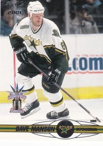 #135 Dave Manson - Dallas Stars - 2000-01 Pacific Hockey