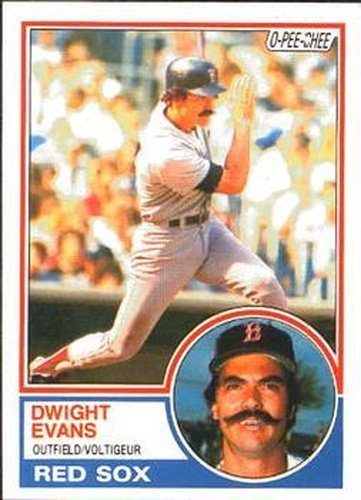 #135 Dwight Evans - Boston Red Sox - 1983 O-Pee-Chee Baseball