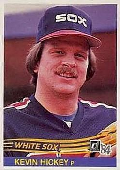 #135 Kevin Hickey - Chicago White Sox - 1984 Donruss Baseball