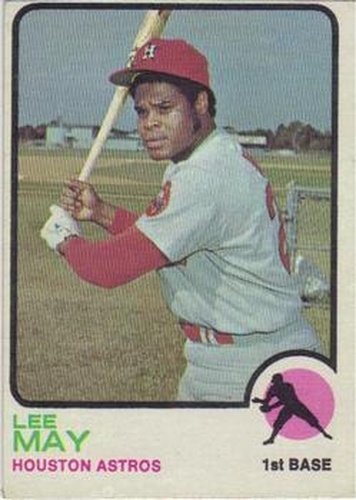 #135 Lee May - Houston Astros - 1973 Topps Baseball