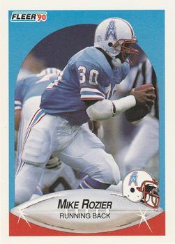 #135 Mike Rozier - Houston Oilers - 1990 Fleer Football