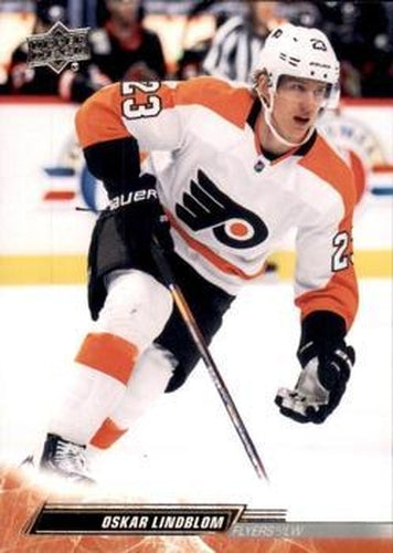 #135 Oskar Lindblom - Philadelphia Flyers - 2022-23 Upper Deck Hockey
