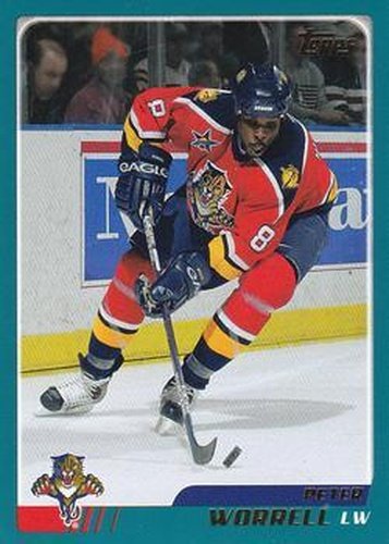 #135 Peter Worrell - Florida Panthers - 2003-04 Topps Hockey