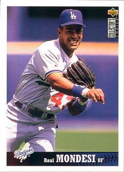 #135 Raul Mondesi - Los Angeles Dodgers - 1997 Collector's Choice Baseball