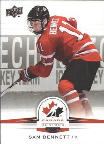 #135 Sam Bennett - Canada - 2014-15 Upper Deck Team Canada Juniors Hockey