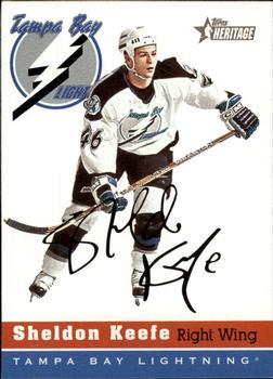 #135 Sheldon Keefe - Tampa Bay Lightning - 2000-01 Topps Heritage Hockey