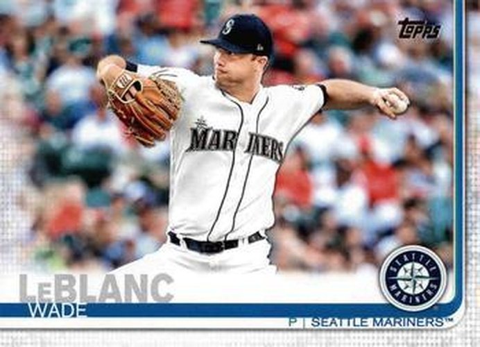 #135 Wade LeBlanc - Seattle Mariners - 2019 Topps Baseball