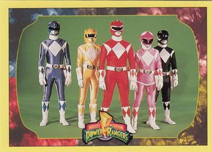 #135 Unbeatable - 1994 Collect-A-Card Power Rangers