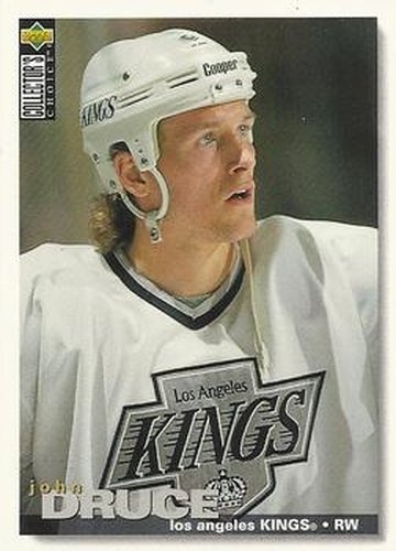 #135 John Druce - Los Angeles Kings - 1995-96 Collector's Choice Hockey