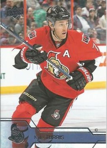 #135 Kyle Turris - Ottawa Senators - 2016-17 Upper Deck Hockey