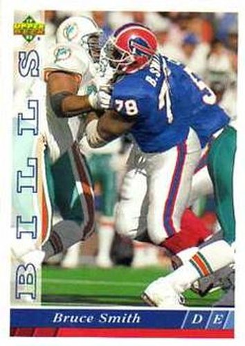 #136 Bruce Smith - Buffalo Bills - 1993 Upper Deck Football