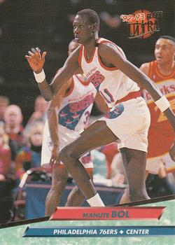 #136 Manute Bol - Philadelphia 76ers - 1992-93 Ultra Basketball