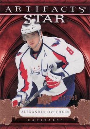 #136 Alexander Ovechkin - Washington Capitals - 2009-10 Upper Deck Artifacts Hockey