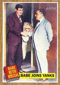 #136 Babe Ruth - New York Yankees - 2011 Topps Heritage Baseball
