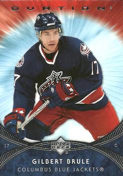 #136 Gilbert Brule - Gilbert Brule - 2007-08 Upper Deck Ovation Hockey