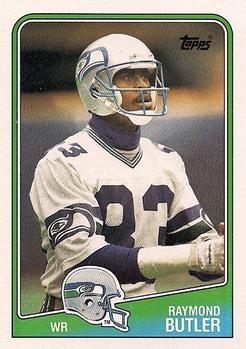 #136 Raymond Butler - Seattle Seahawks - 1988 Topps Football
