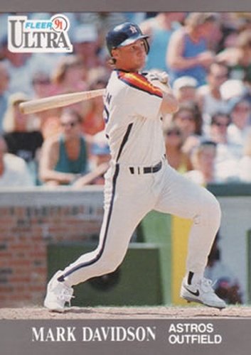 #136 Mark Davidson - Houston Astros - 1991 Ultra Baseball