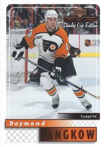 #136 Daymond Langkow - Philadelphia Flyers - 1999-00 Upper Deck MVP Stanley Cup Edition Hockey