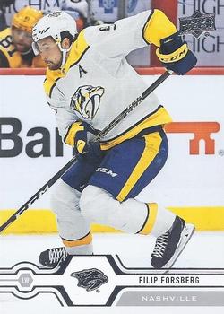#136 Filip Forsberg - Nashville Predators - 2019-20 Upper Deck Hockey
