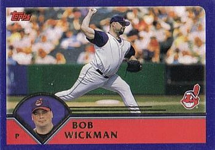 #136 Bob Wickman - Cleveland Indians - 2003 Topps Baseball