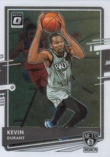 #136 Kevin Durant - Brooklyn Nets - 2020-21 Donruss Optic Basketball