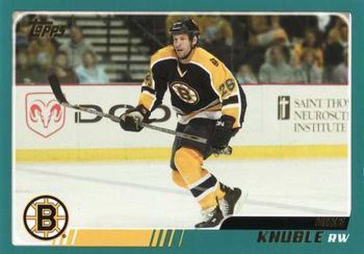 #136 Mike Knuble - Boston Bruins - 2003-04 Topps Hockey