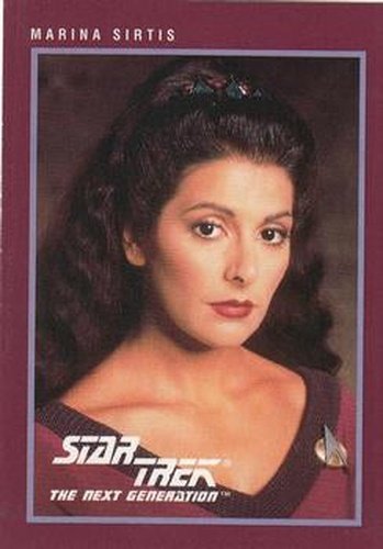 #136 Marina Sirtis - 1991 Impel Star Trek 25th Anniversary