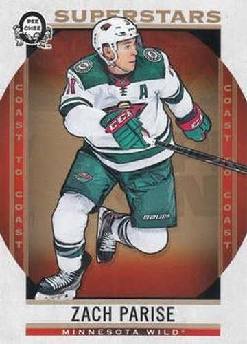 #136 Zach Parise - Minnesota Wild - 2018-19 O-Pee-Chee Coast to Coast Hockey