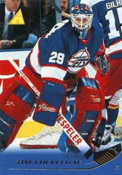 #136 Tim Cheveldae - Winnipeg Jets - 1995-96 Pinnacle Hockey