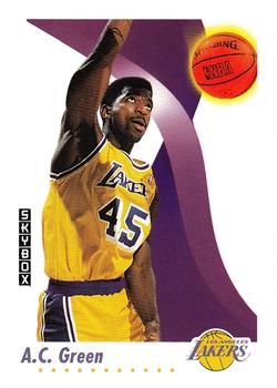 #136 A.C. Green - Los Angeles Lakers - 1991-92 SkyBox Basketball