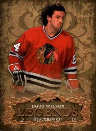 #136 Doug Wilson - Chicago Blackhawks - 2008-09 Upper Deck Artifacts Hockey