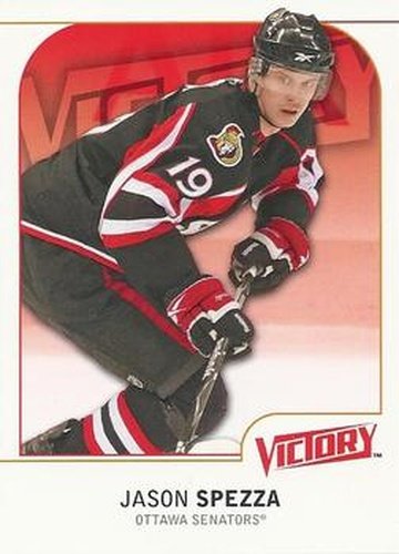 #136 Jason Spezza - Ottawa Senators - 2009-10 Upper Deck Victory Hockey