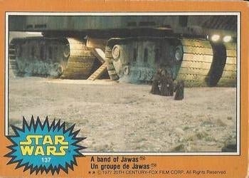 #137 A band of Jawas - 1977 O-Pee-Chee Star Wars