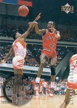 #137 Michael Jordan - Chicago Bulls - 1995-96 Upper Deck Basketball