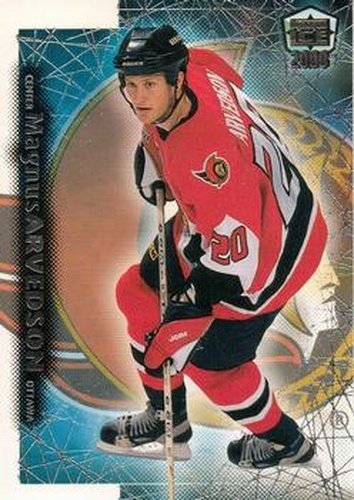 #137 Magnus Arvedson - Ottawa Senators - 1999-00 Pacific Dynagon Ice Hockey