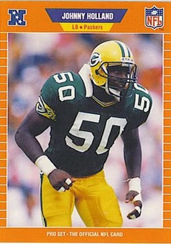 #137 Johnny Holland - Green Bay Packers - 1989 Pro Set Football