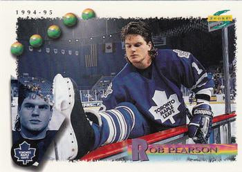 #137 Rob Pearson - Toronto Maple Leafs - 1994-95 Score Hockey