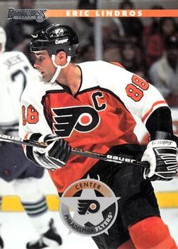 #137 Eric Lindros - Philadelphia Flyers - 1996-97 Donruss Hockey