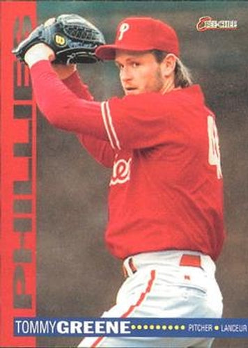 #137 Tommy Greene - Philadelphia Phillies - 1994 O-Pee-Chee Baseball
