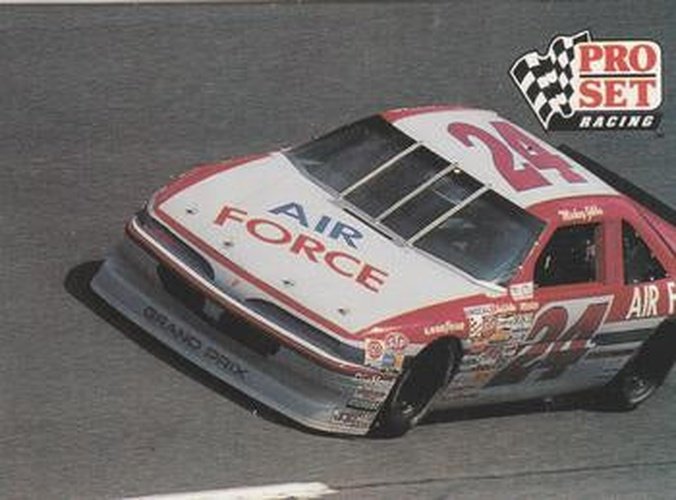 #137 Mickey Gibbs Air Force Car - Team III Motorsports - 1991 Pro Set Racing