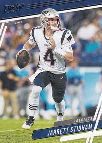 #137 Jarrett Stidham - New England Patriots - 2020 Panini Prestige Football