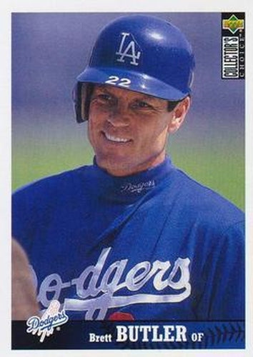 #137 Brett Butler - Los Angeles Dodgers - 1997 Collector's Choice Baseball