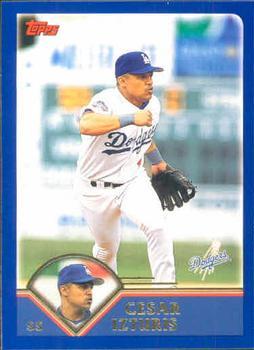 #137 Cesar Izturis - Los Angeles Dodgers - 2003 Topps Baseball