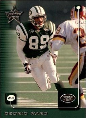 #137 Dedric Ward - New York Jets - 1999 Leaf Rookies & Stars Football