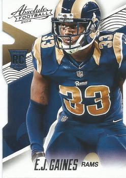 #137 E.J. Gaines - St. Louis Rams - 2014 Panini Absolute - Retail Football