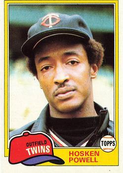 #137 Hosken Powell - Minnesota Twins - 1981 Topps Baseball