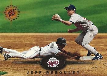 #137 Jeff Reboulet - Minnesota Twins - 1995 Stadium Club Baseball
